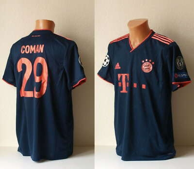 adidas ★ FC Bayern München COMAN Champions League Trikot 2019 2020 Triple  Neu XL