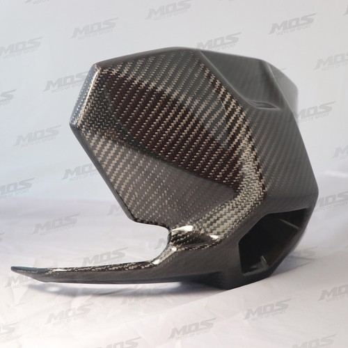MOS Carbon Fiber Passenger Backrest Rear Trim Cover for Kymco AK550 2018 - 2025 - Picture 6 of 10