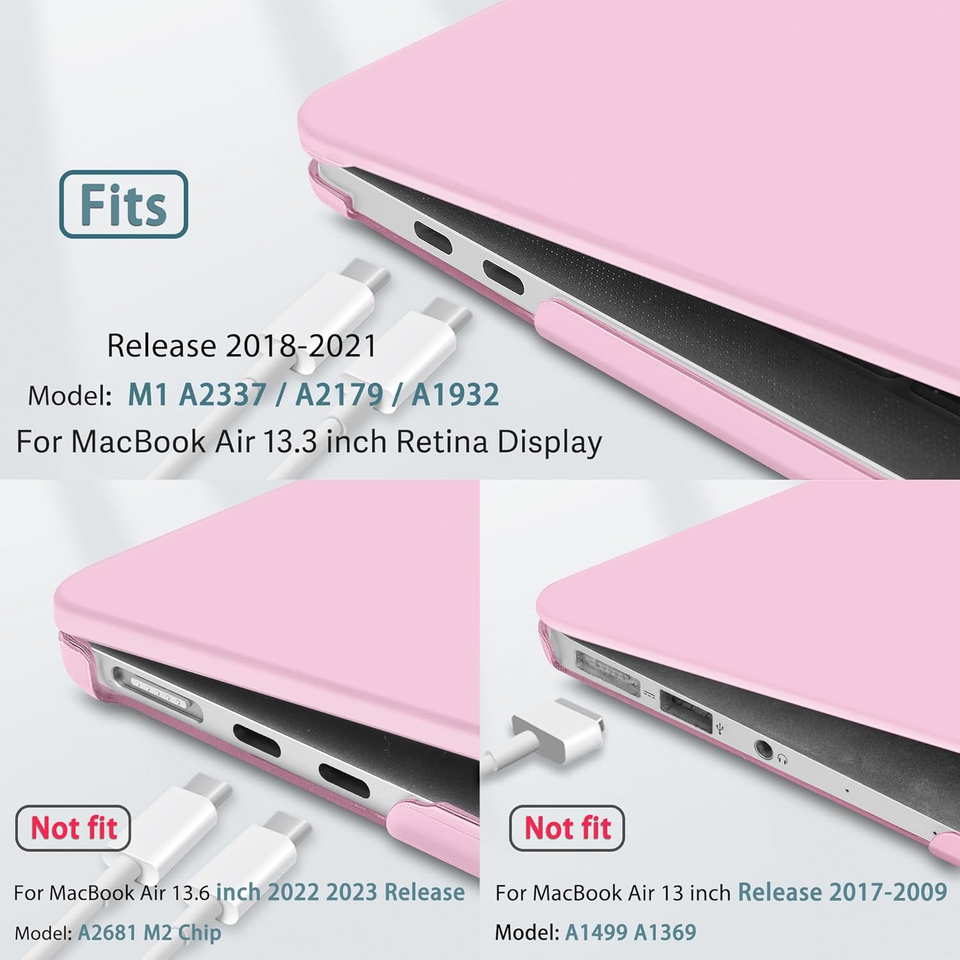 May Chen Compatible with New Macbook Air 13 Inch Case 2021 2020 2019