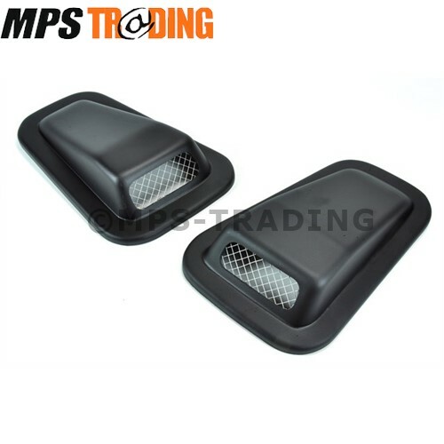 LAND ROVER DEFENDER 90 110 130 WING TOP HEATER SCOOP AIR INTAKE - PAIR LR106BG