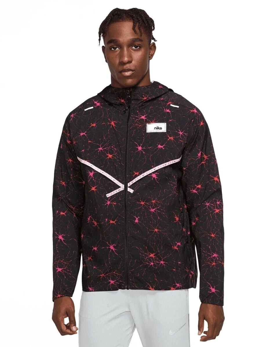 Nike windrunner top jacket men's black