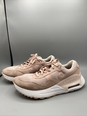 Nike Air Max System Womens Size 9.5 Pink Athletic Shoes Sneakers DM9538-600