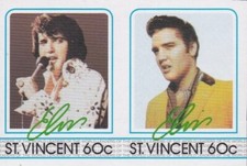 St Vincent #SG0921v-SG922v MNH 1985 King Elvis Aaron Presley Graceland 875v