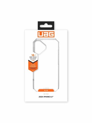 UAG Urban Armor Gear Plyo Case Apple iPhone 16 ice (transparent)