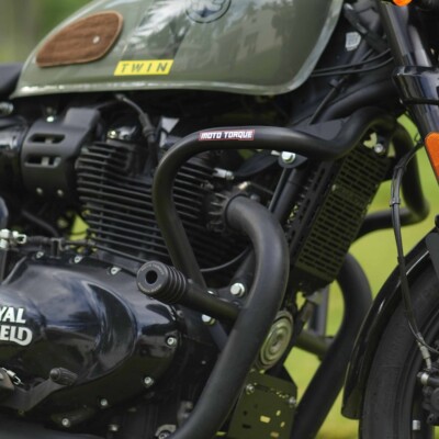 ''CRASH GUARD, BLACK'' PASSEND FÜR ROYAL ENFIELD SHOTGUN 650