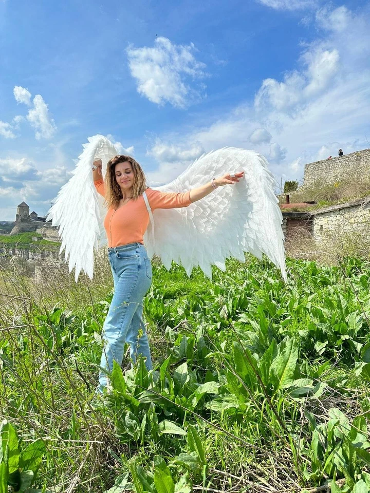 Dance Wings Belly Dance Fairy Costume Cosplay Bird Costume Owl - Image 2 of 4