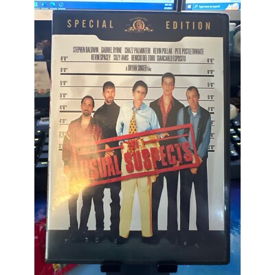 The Usual Suspects DVD Special Edition Movie Kevin Spacey Stephen