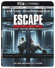 Escape Plan (4K UHD + Blu-ray) Stallone Arnold NEW Factory Sealed, Free Shipping