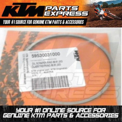 NEW OEM KTM PISTON OIL SCRAPER RING 89/81,5X3 400 450 520 525 59530031000