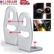 2X Motorcycle Mount Bracket Turn Signal Headlight Spot Fog Lamp Holder Clamp New