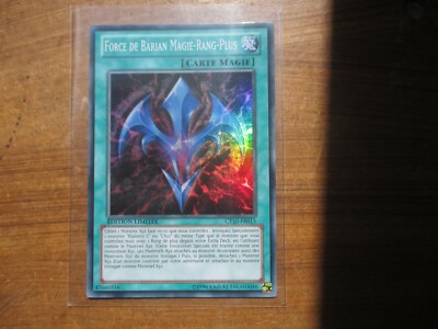 Yu-Gi-Oh! BARIAN FORCE MAGIE-RANG-PLUS - CT10-FR015 - Ed. Limitiert Sehr guter Zustand