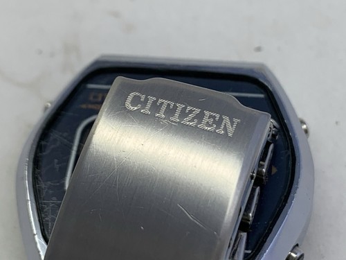 Citizen Vintage Chronograph Dual Time Digitaluhr 40-4179 (GN-4-S) Gebraucht. - Bild 4 von 7