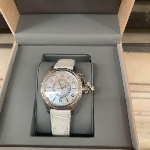 Hamilton Sea Queen White Shell SS Quartz Sapphire Crystal 37mm | eBay