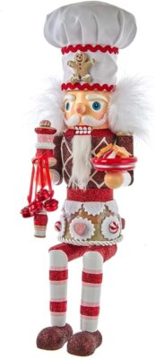 Kurt S. Adler HA0614 - Nussknacker Hollywood ''Lebkuchenbäcker'', 38 cm 