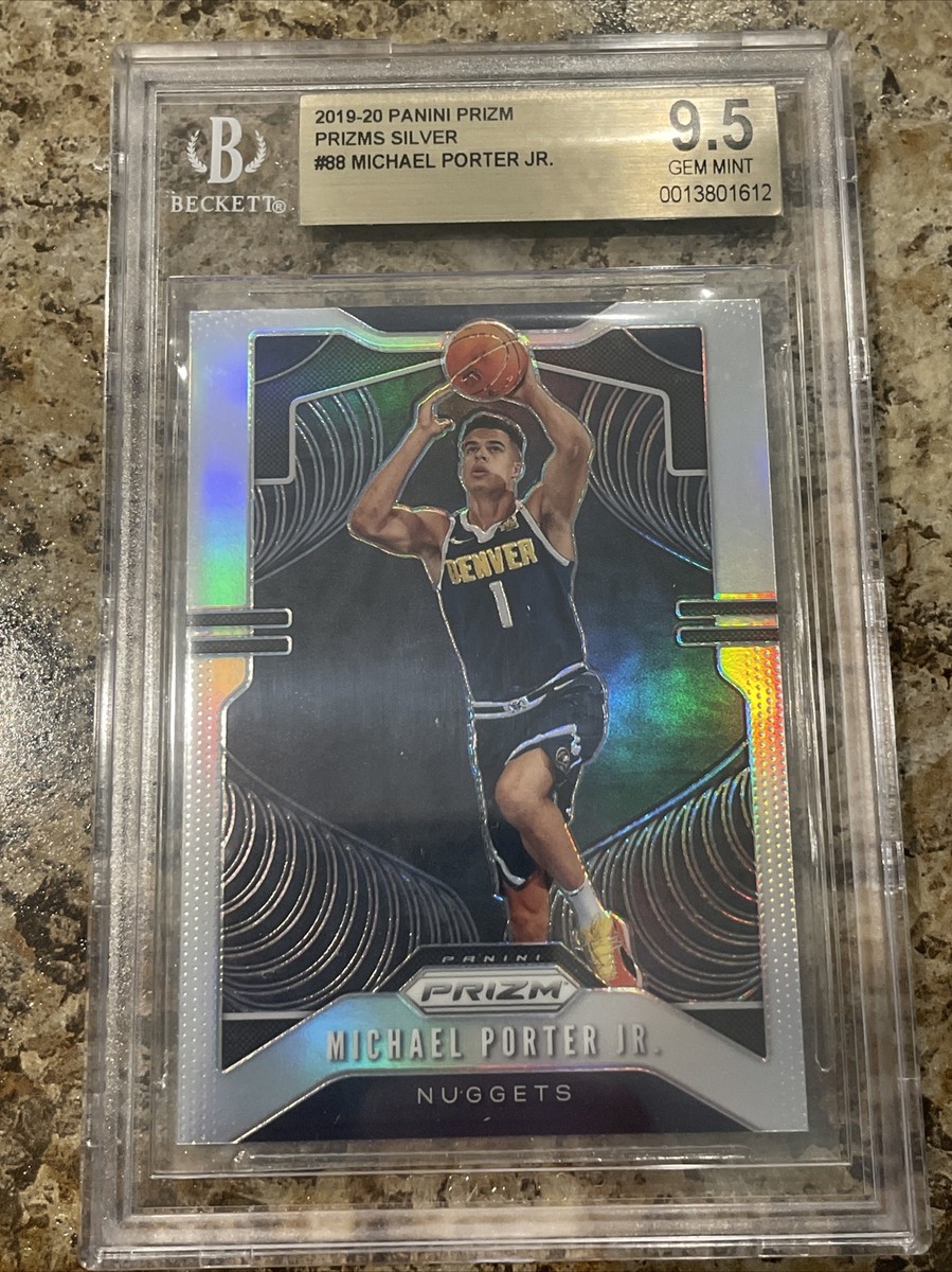 その他 PANINI PRIZM SILVER MICHAEL PORTER Jr. 2022-23 Panini Prizm Michael Porter Jr. Silver Prizm Card