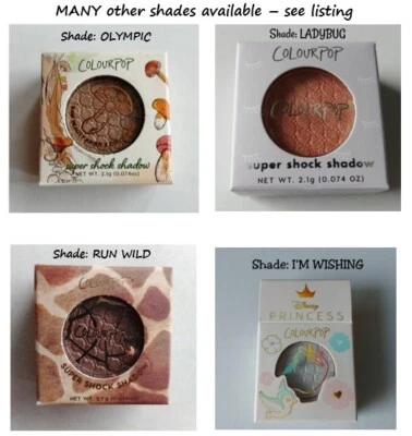 Colourpop Super Shock shadow BRAND NEW (boxed) various shades available