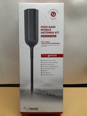 Weboost RV mobile home antenna for signal Booster to improve T-Mobile service