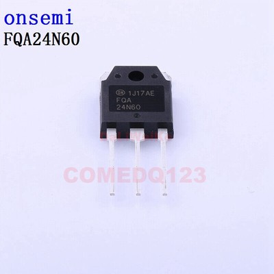 5PCSx FQA24N60 TO-3PN onsemi transistors #T4