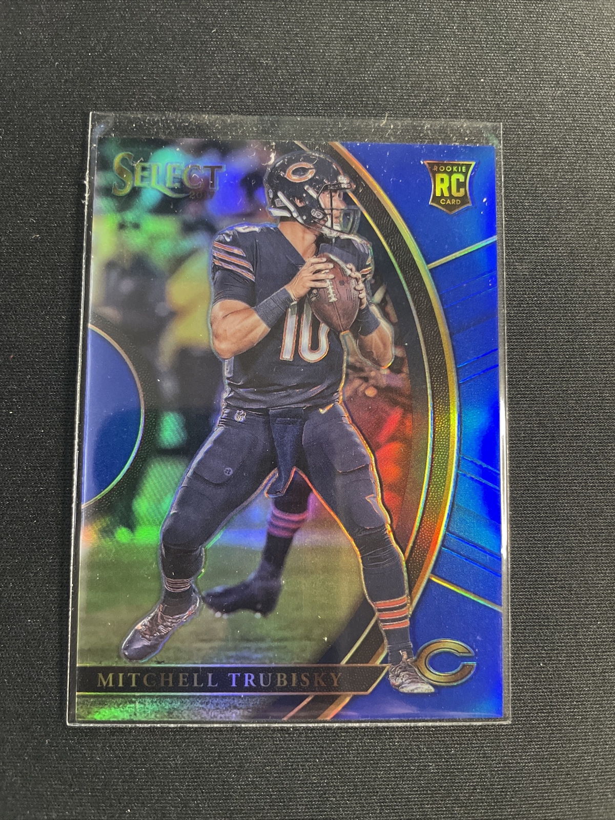 2017 Panini Select Football Blue /149 Mitchell Trubisky RC Chicago Bears #72