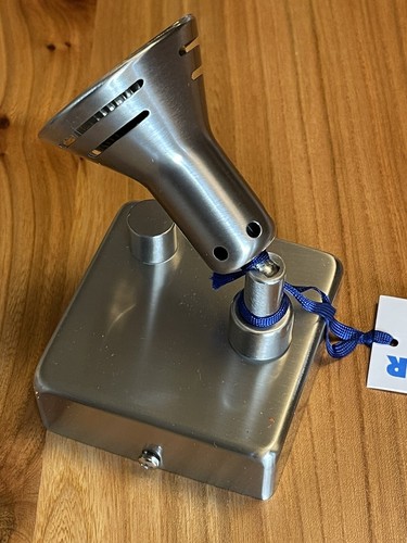 HOLTKÖTTER HALOGEN SPOTLIGHT CEILING LIGHT STAINLESS STEEL - Picture 6 of 14