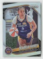 2025 Panini Prizm WNBA #39 Dearica Hamby Silver Prizms