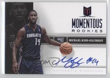 2012 Momentum Momentous Rookies Blue 49/49 Michael Kidd-Gilchrist #27 Auto 0b9