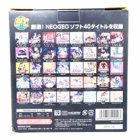 NEOGEO mini Japan Game Console SNK neo geo Japanese 40th Anniversary NEW