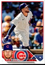 2023 Topps P.J. Higgins Chicago Cubs #338
