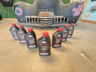 (7) Quart GENUINE TOYOTA ATF WS Automatic Transmission Oil 00289-ATFWS