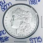 1881 O BU UNCIRCULATED MORGAN SILVER DOLLAR AUTHENTIC U.S.MINT FREESHIPPING 5775