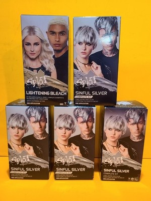 5 Boxes of Splat Lightening Bleach Complete Kits