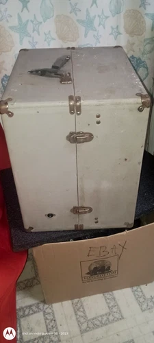 Vintage Newcomb Suitcase Speaker Cabinet Set 12" Alnico image 7