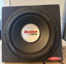 Boston Acoustic G5 12" subwoofer audio per auto custodia sintonizzata G con radiatore passivo