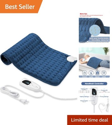 Ultimate Electric Heating Pad for Back and Neck - 33x17 Inch with Auto Shut Off