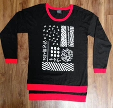 Juniors XL Licensed Twenty One Pilots Blurryface Intarsia Sweater from Hot Topic