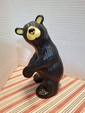 Big Sky Carvers BEARFOOTS "Tiger" Golf Bear Collection Jeff Fleming 8" Tall