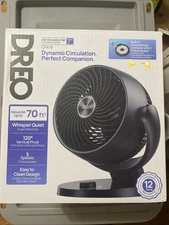 Dreo Air Circulator Fan CF419, 70 ft Range, Whisper Quiet, Easy Clean