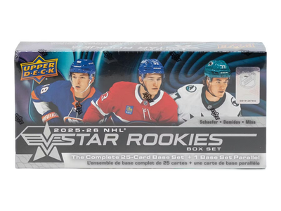 2025-26 Upper Deck Star Rookies 26Ct. Box Set | Factory Sealed