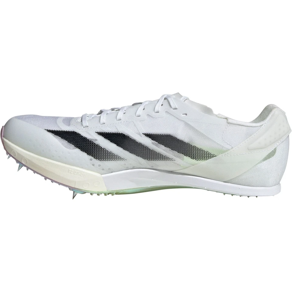 adidas Adizero Prime SP 2 Running Spikes White Sprint Athletics Track 100M Shoes - Image 3 of 4