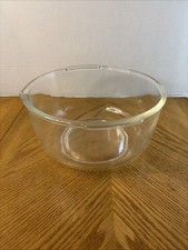 Fire King Ware Sunbeam Mixmaster 9  Clear Gla...