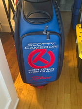 2024 Scotty Cameron Circle T  Golf Staff Bag Blue / Red / Black NEW