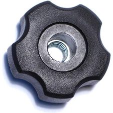 Hard-to-Find Fastener 014973135843 Fluted Knob, 3/8-16 x 1-3/4, Piece-4