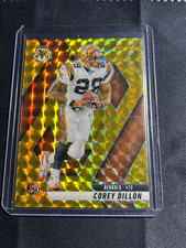 2025 Mosiac Gold Mosiac Prizm Corey Dillon /10 #158 SSP Bengals