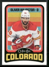 2024-25 O-Pee-Chee - Oliver Kylington #12 Retro