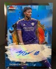 Thomas Williams 2024 Topps Finest MLS Blue Refractor Auto 30/75 #BA-TH