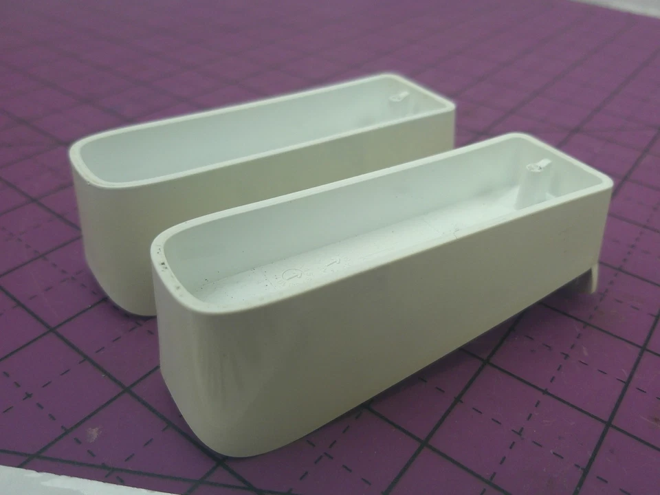 W10127769 - Tapa de extremo de refrigerador Whirlpool original OEM-HDL Foto 2 de 4