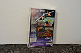 Star Fighter (Sega Saturn, 1996) CIB, w/Registration card, manual, advertising