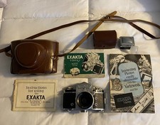 Exakta Vintage VX Varex IIa 35mm Film SLR Camera, Carl Jena Lens Germany