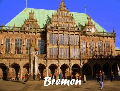 Bremen Magnet #3  Historisches Rathaus Marktplatz   UNESCO Souvenir