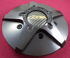 Mb Wheels Flat Black Custom Wheel Center Cap C-358-1 1